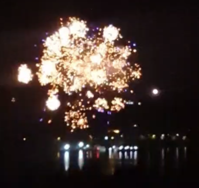 Preocupación en Frutillar por fuegos artificiales y desorden en playa Winkler